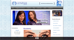 Desktop Screenshot of esteticaeuropea.com